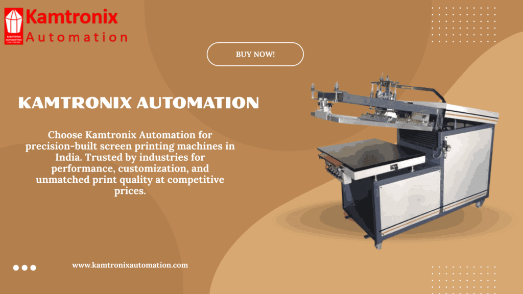 Screen Printing Machine Manufacturer in India