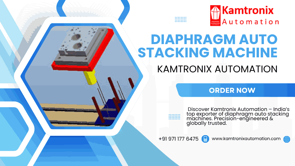 Diaphragm Auto Stacking Machine exporter from India