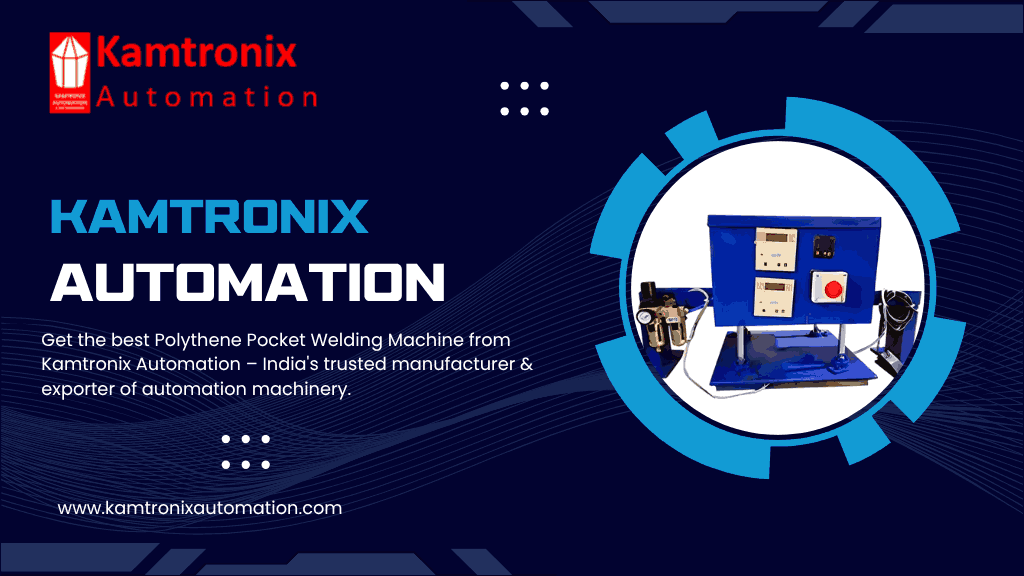 Polythene Pocket Welding Machine Supplier from India