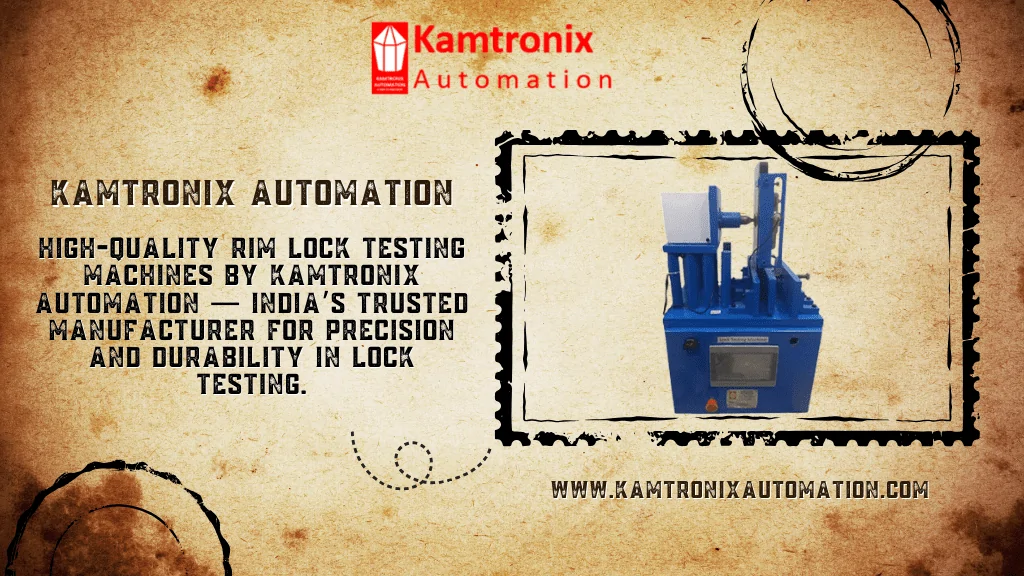 Rim Lock Testing Machine Manufacturer